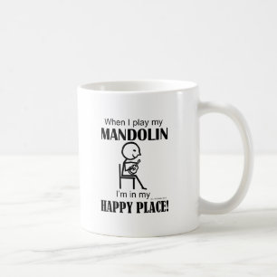 Mandolin Happy Place Coffee Mug
