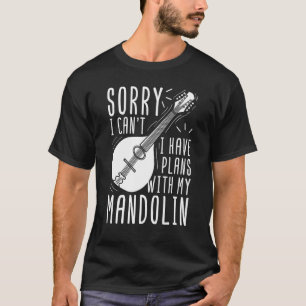 Mandolin Instrument Music Player Beginner Lesson 6 T-Shirt
