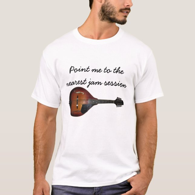 Mandolin Jam Session T-Shirt (Front)
