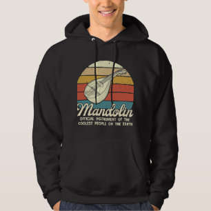 Mandolin Lover Music Instrument Of Coolest People Hoodie
