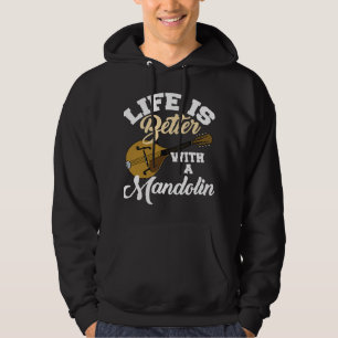 Mandolin Lover Orchestra Conductor Strings Instrum Hoodie