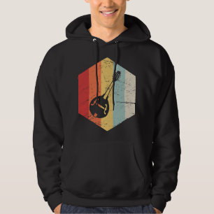 Mandolin Lover Retro Vintage Mandolin Hoodie