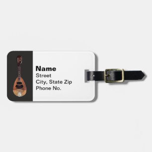 Mandolin Luggage Tag