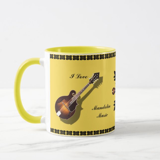MANDOLIN-  MUG (Left)