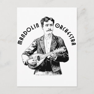 Mandolin Orchestra Postcard