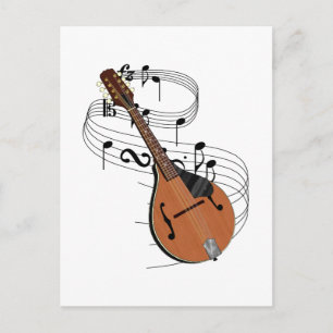 Mandolin Postcard