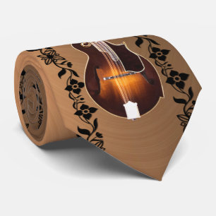 MANDOLIN--VINE NECK TIE