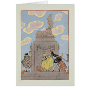 Mandoline, illustration for 'Fetes Galantes' by Pa