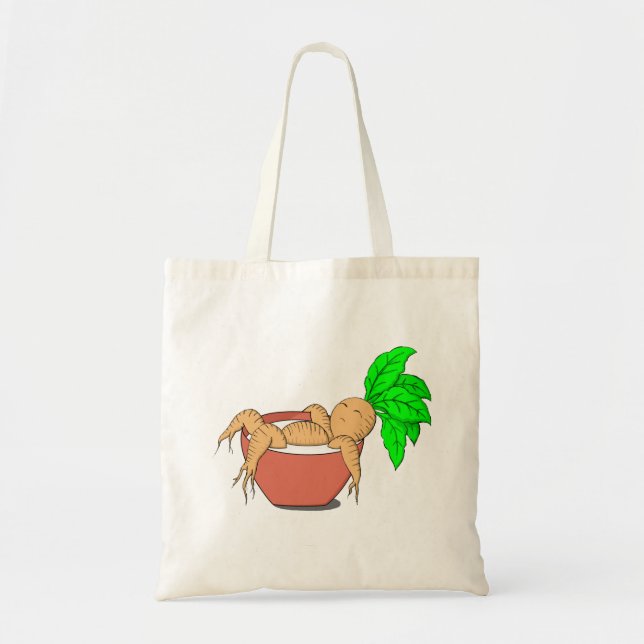 Mandrake and Milk Tote Bag (Front)