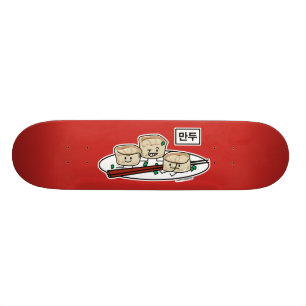 Mandu Korean dumpling dim sum breakfast hangul Skateboard