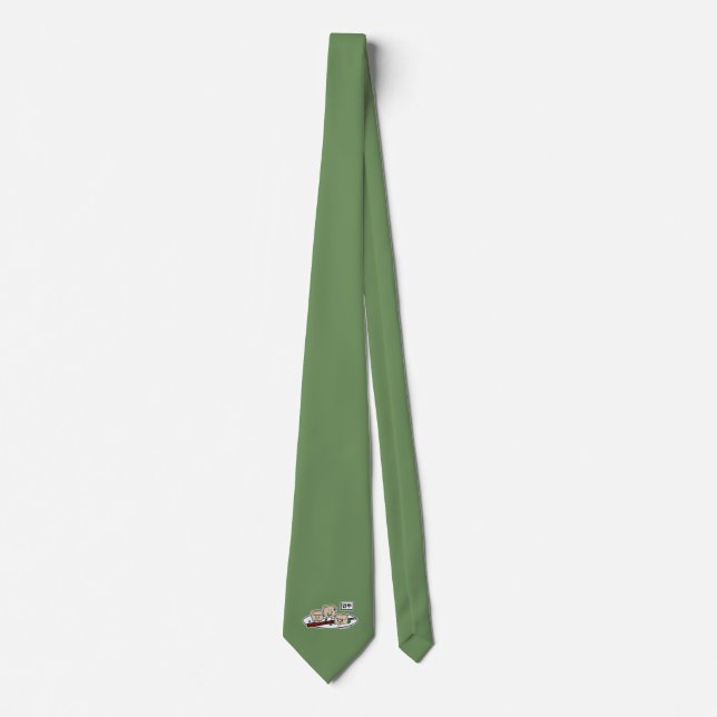 Mandu Korean dumpling dim sum breakfast hangul Tie (Front)
