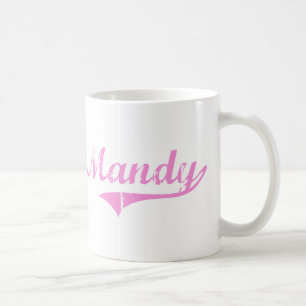 Mandy Classic Style Name Coffee Mug