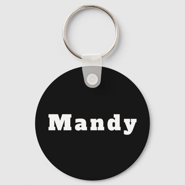Mandy Keychain (Front)