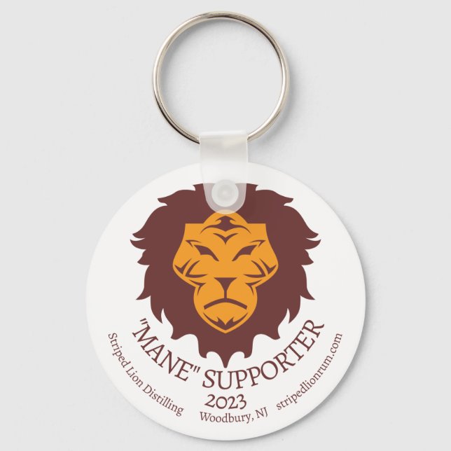 "Mane" Supporter 2023 - get a discount all year! Keychain (Front)