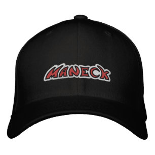 Maneck - Embroidered maneckband.com Fitted Cap