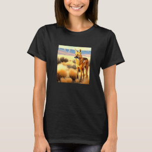 Maned Wolf Dog Wild Dogs Animal T-Shirt