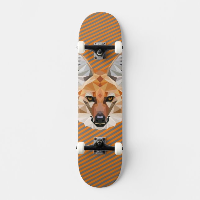 Maned Wolf Skateboard (Front)