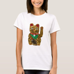 maneki neko cat T-Shirt