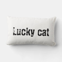Maneki neko cushion