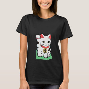 Maneki neko fortune kitten T-Shirt