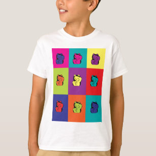 Maneki Neko Kitty Pop Art T-Shirt