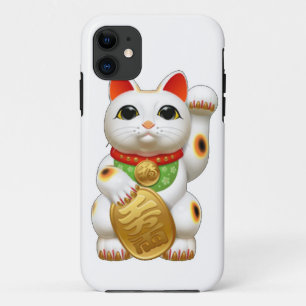 maneki-neko  lucky cat iPhone 11 case