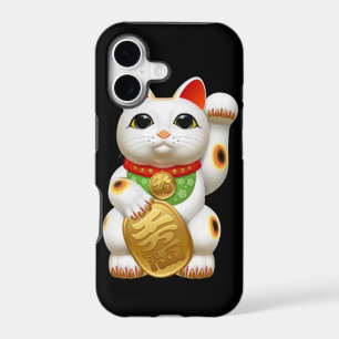 maneki-neko lucky cat japanese charm talisman welc