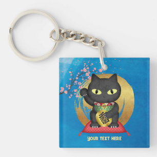 Maneki Neko Lucky Poilue Keychain