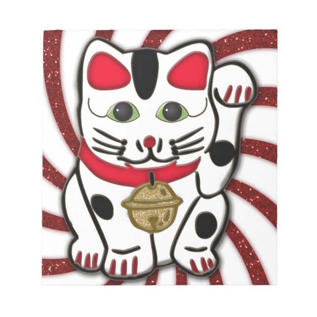 maneki neko notepad (Front)