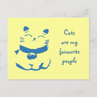 Maneki Neko Postcard