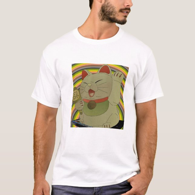 Maneki Neko T-Shirt (Front)