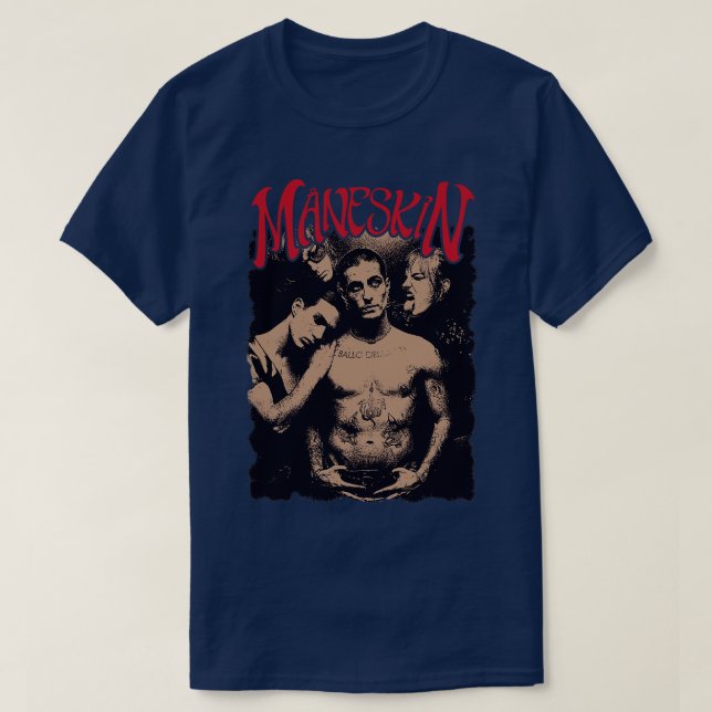 maneskin band T-Shirt (Design Front)