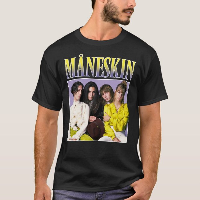 Maneskin Måneskin - Winners of Eurovision Song Con T-Shirt (Front)