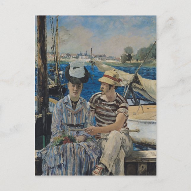 Manet | Argenteuil, 1874 Postcard (Front)