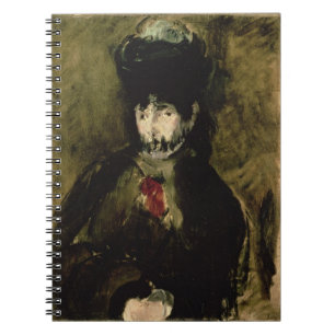 Manet Berthe Morisot Wearing a Veil, 1872 Notebook