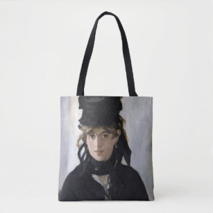 Manet - Berthe Morisot with a bouquet of violets Tote Bag