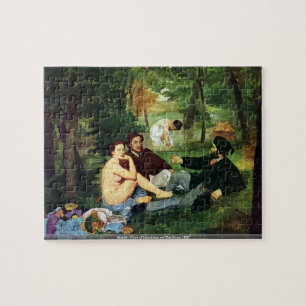 Manet - Copy of Luncheon on The Grass 1863 Jigsaw Puzzle