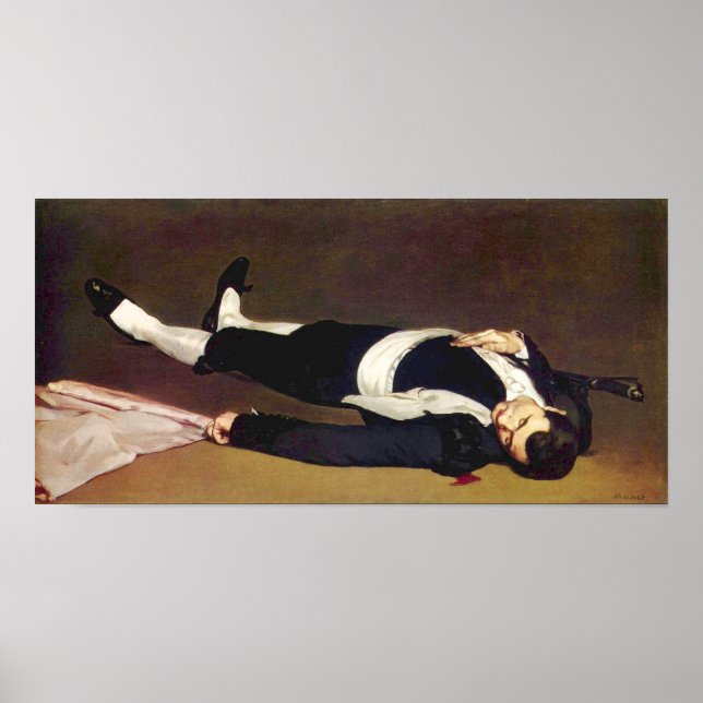Manet Dead Matador Poster (Front)