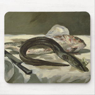 Manet Eel and Red Mullet, 1864 Mouse Pad