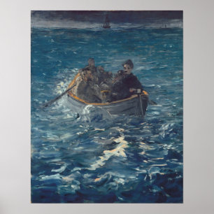 Manet - Escape Of Rochefort Poster