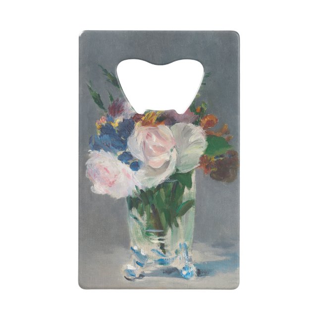 Manet | Flowers in a Crystal Vase, c.1882 Wallet Bottle Opener (Front)