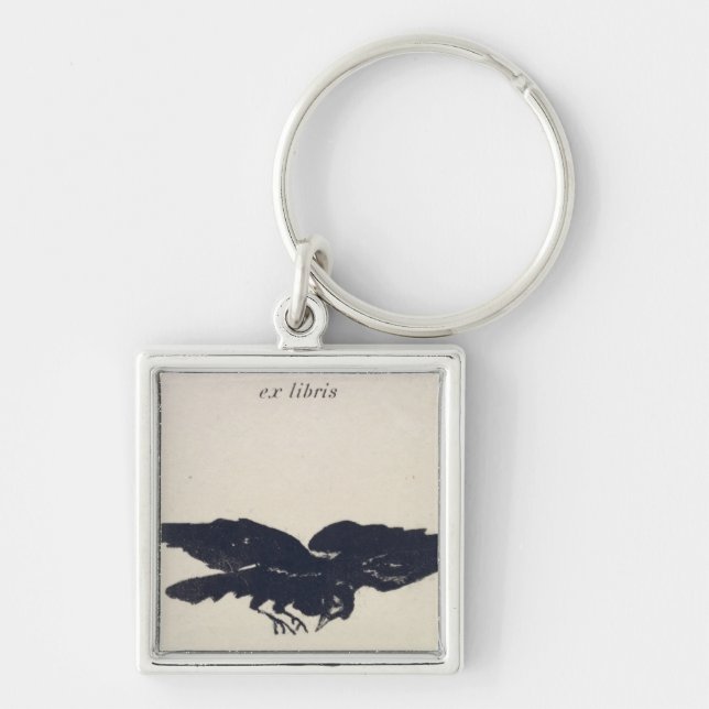 Manet | Le Corbeau , 1875 Keychain (Front)