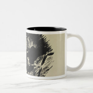 Manet Le Corbeau , 1875 Two-Tone Coffee Mug