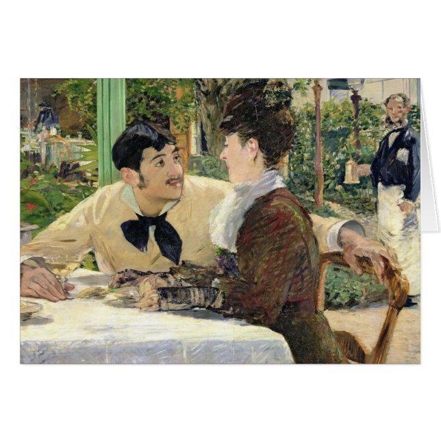 Manet | Le jardin de Pere Lathuille, 1879 (Devant horizontal)