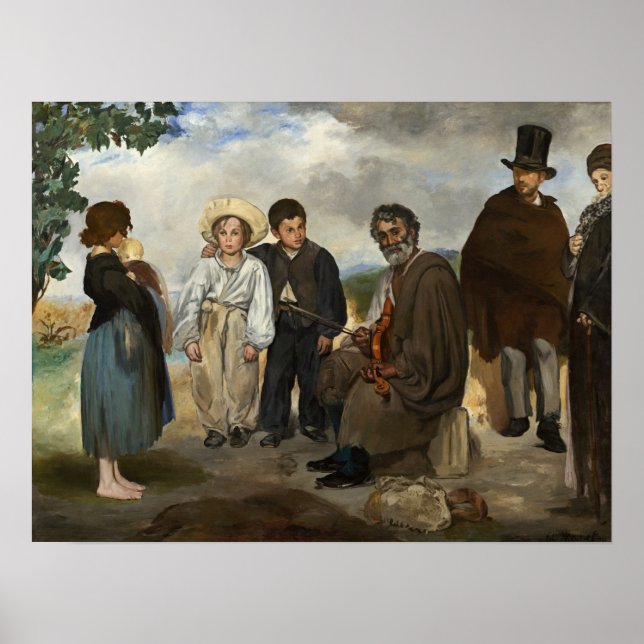 Manet - Old Musician Poster (Front)