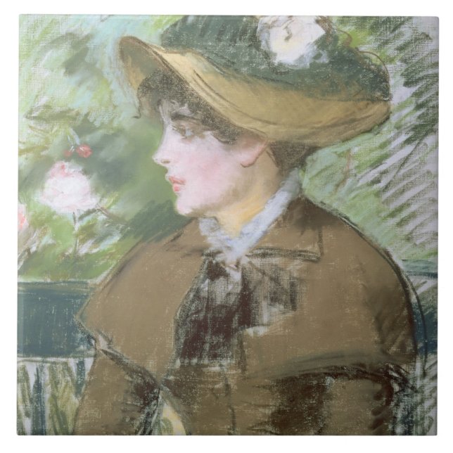 Manet | On the Bench, 1879 Tile (Front)