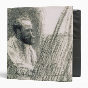 Manet Portrait of Edouard Manet at his Easel Binder