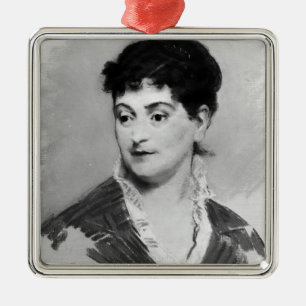 Manet   Portrait of Madame Emile Zola, 1874 Metal Ornament