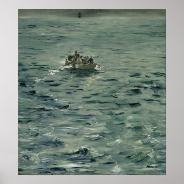 Manet - Rochefort's Escape Poster (Front)