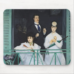 Manet The Balcony, 1868-9 Mouse Pad